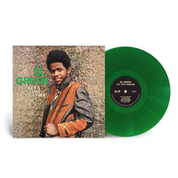 Al Green / Let's Stay Together LP Green Vinyl – sound-merch.com.au