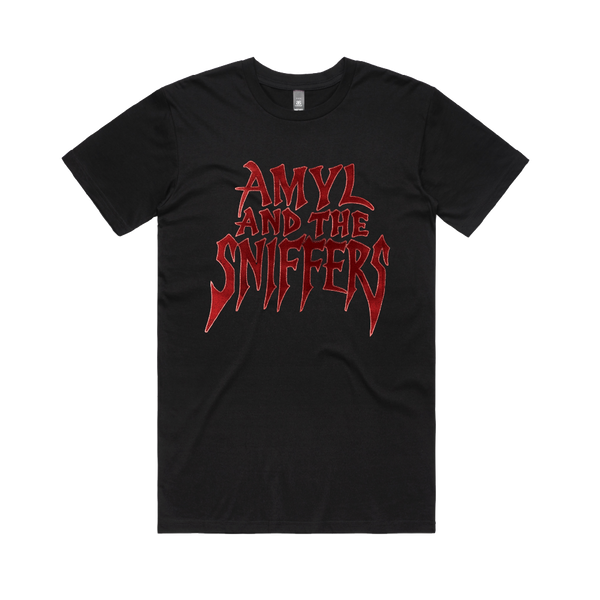 AMYL AND THE SNIFFERS Tシャツ Lサイズ ブラック Amyl and The Sniffers / Rennie Blood Black T-Shirt – sound-merch