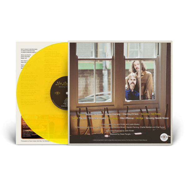 Hot Apple Band / So Long, Noodle House LP Transparent Yellow Vinyl