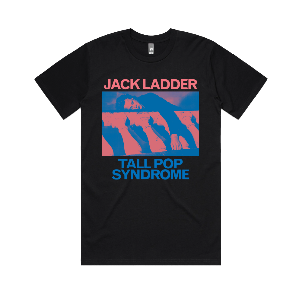 Jack Ladder / Tall Pop Syndrome Black T-Shirt