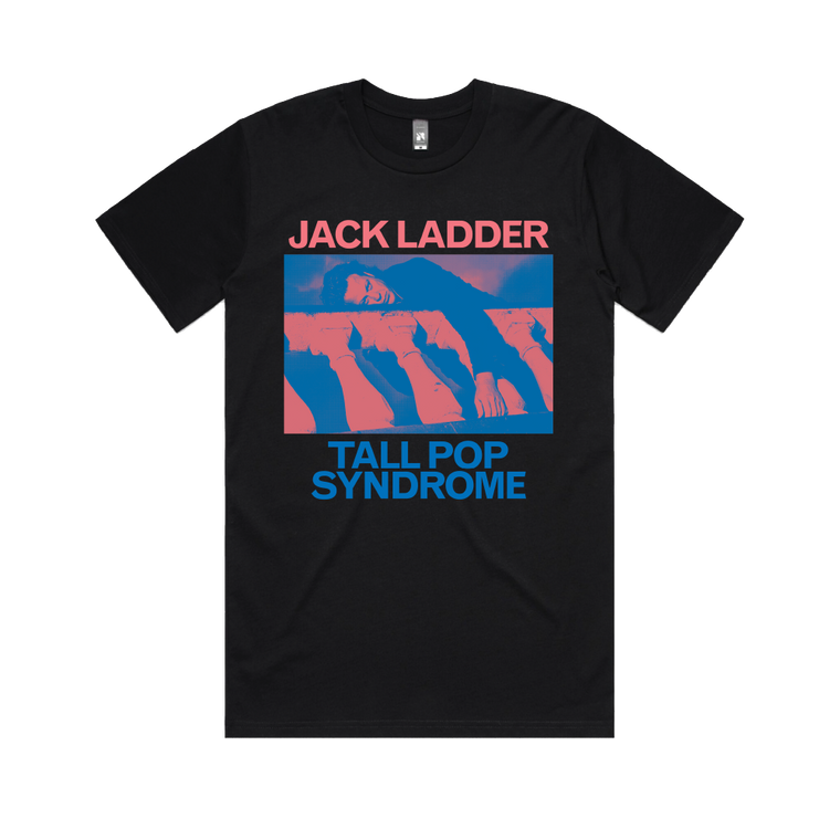 Jack Ladder / Tall Pop Syndrome Black T-Shirt
