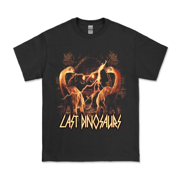 Last Dinosaurs Brontosaurus Black T Shirt Sound Au