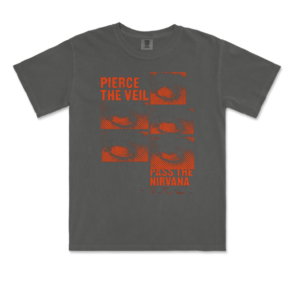 Pierce The Veil / Red Eye Roll Grey TShirt
