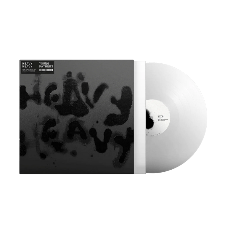 Young Fathers / Heavy Heavy LP White 140gram Vinyl