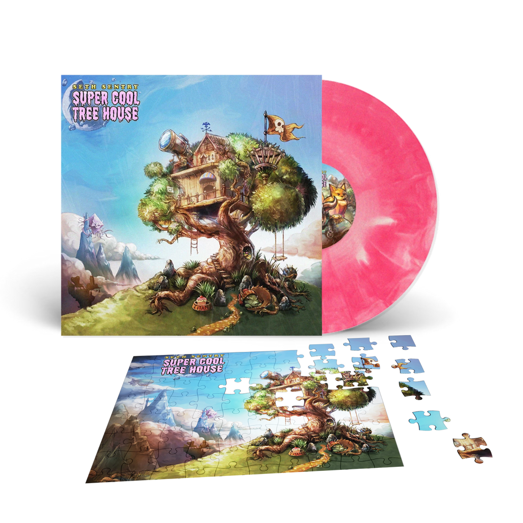 Seth Sentry / Super Cool Tree House / Pink Slime Vinyl + Puzzle Bundle