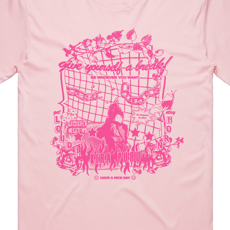 Kira Puru / Affirmations Pink T-Shirt
