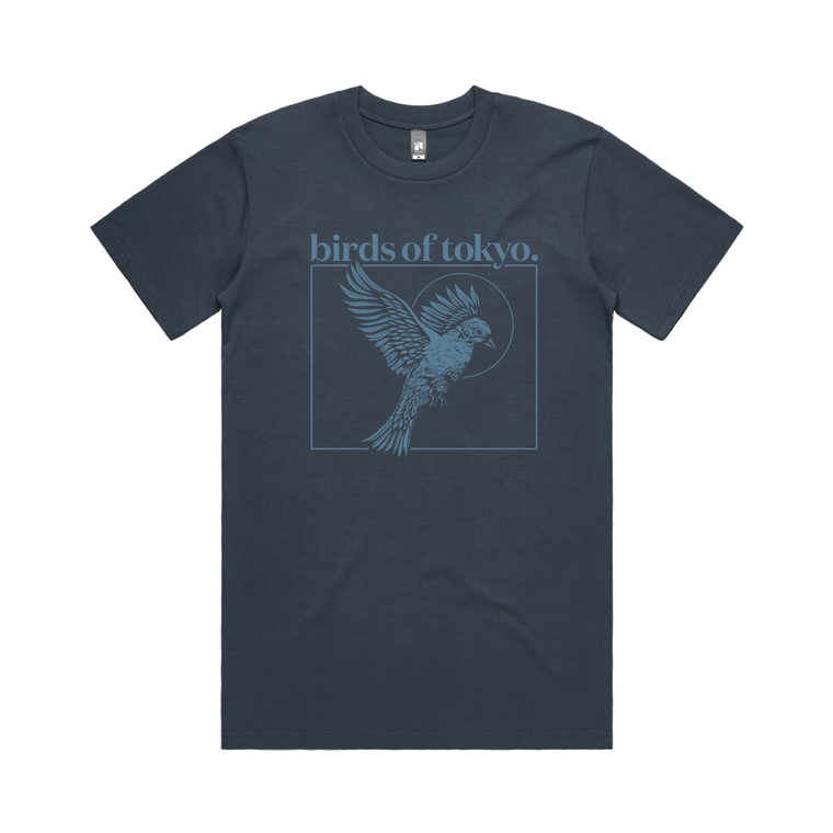 Birds / Blue T-shirt