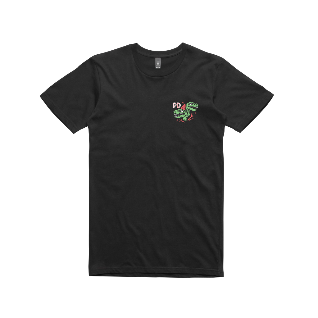 Dinosaurs / Black t-shirt
