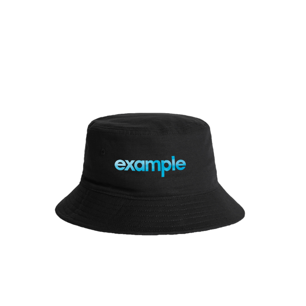 Example / Black Bucket Hat