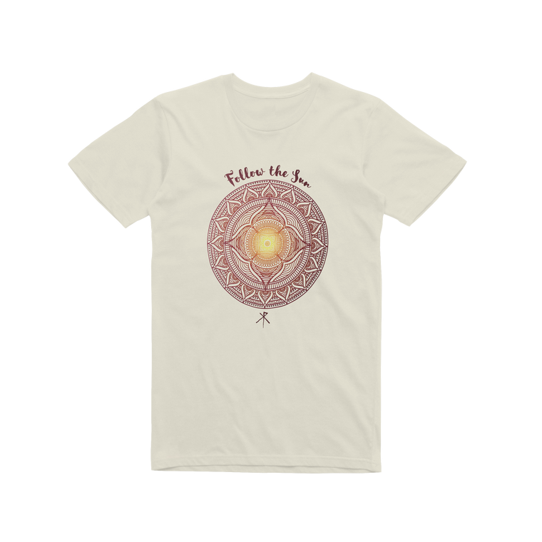 Follow The Sun / Natural Organic T-shirt