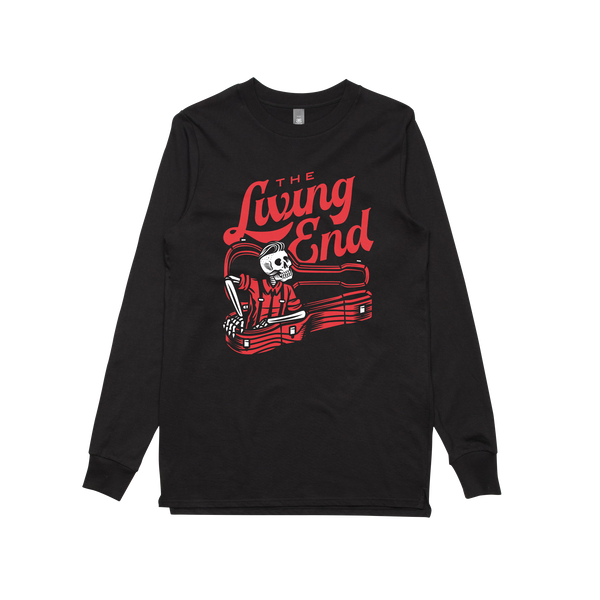 The Living End Guitar Case Black Longsleeve T Shirt Sound Au