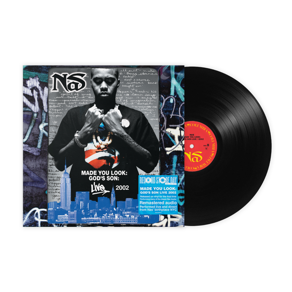 Nas / Made You Look: God's Son Live 2002 LP Vinyl RSD 2023 – sound Nas / Made You Look: God's Son Live 2002 LP Vinyl RSD 2023 – sound