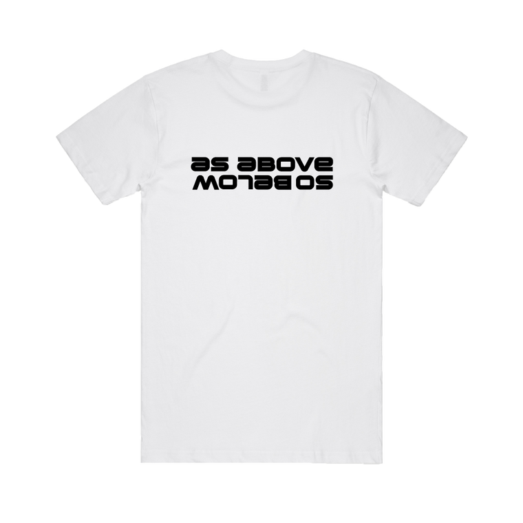 As Above, So Below / White T-Shirt