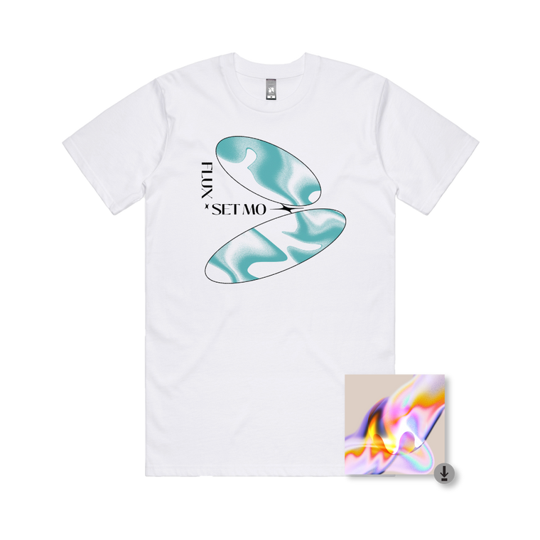 Set Mo / Flux White T-Shirt & Digital Download