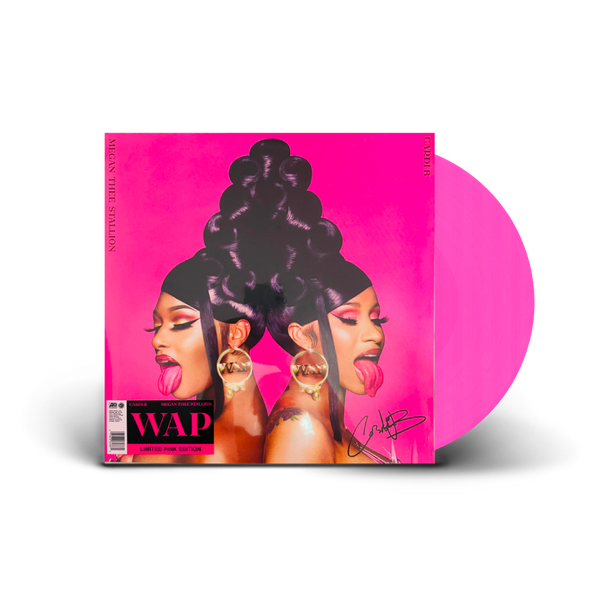 Cardi B / WAP Feat. Megan Thee Stallion 12" Pink Vinyl – Sound-merch.com.au