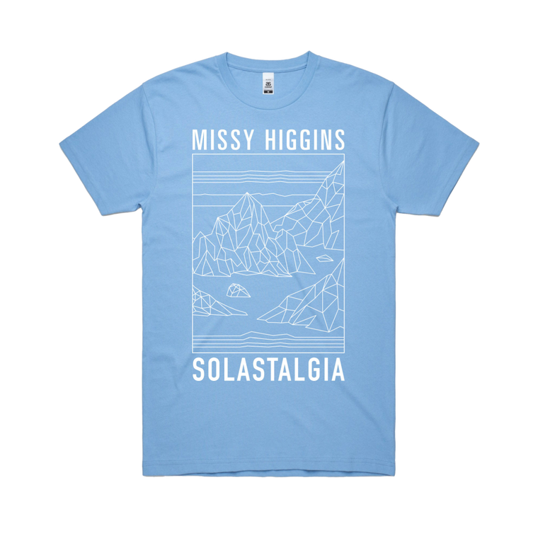 Missy Higgins / Solastalgia Blue T-Shirt Mens