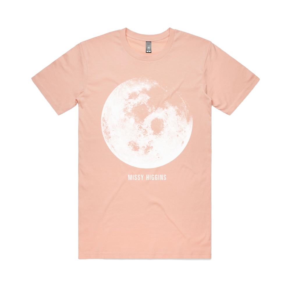 Missy Higgins / Moon Pink T-Shirt Mens