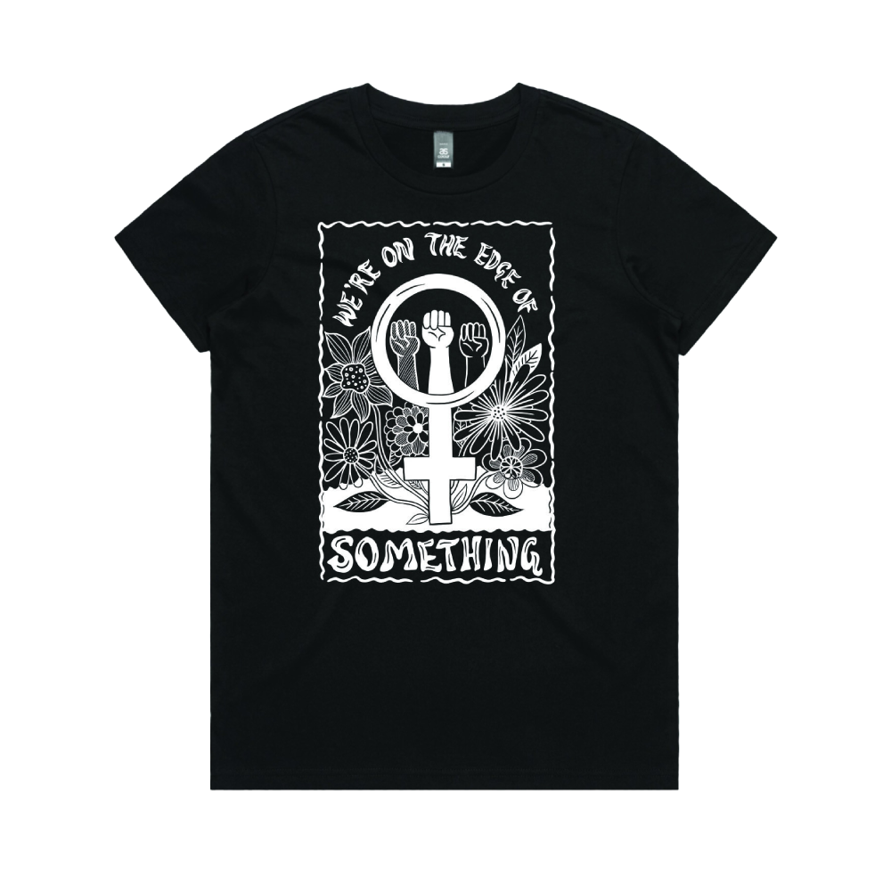 Missy Higgins / Feminism Black T-Shirt Ladies