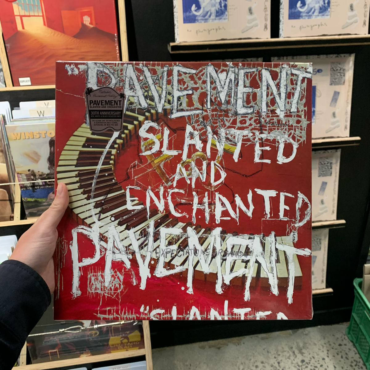 Pavement / Slanted And Enchanted - 30th Anniversary Edition LP Red, White & Black Splatter Vinyl