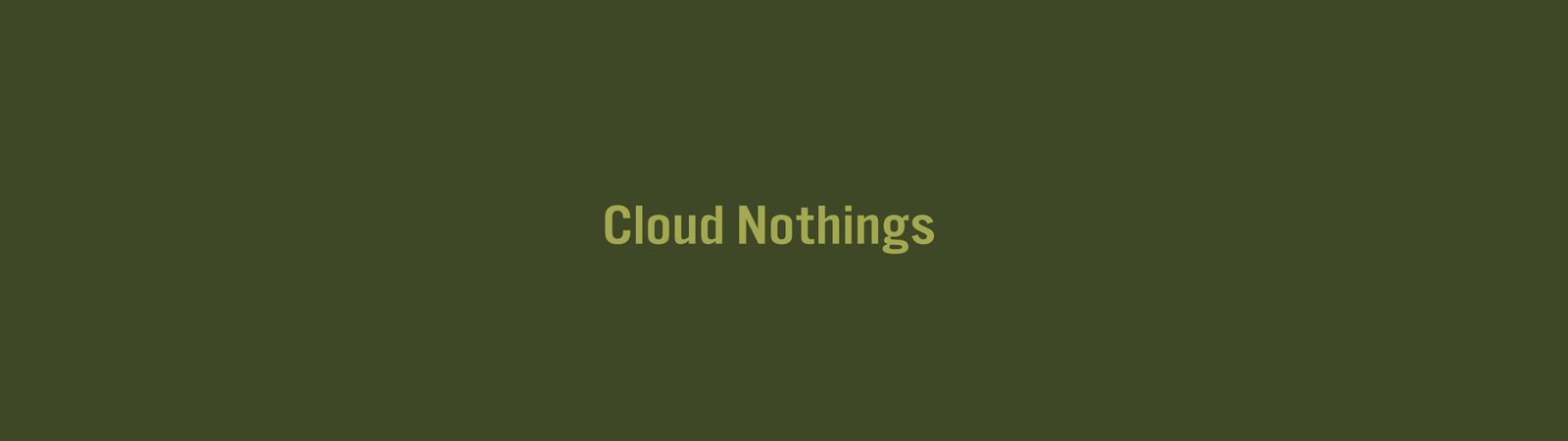Cloud Nothings