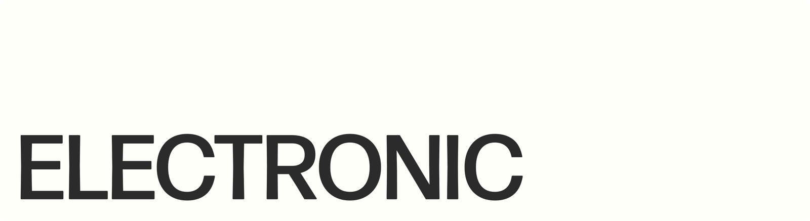 Electronic