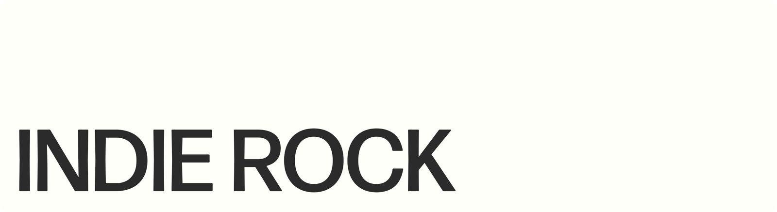 Indie Rock