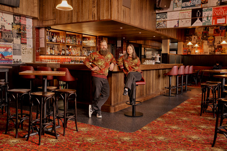 The Corner Hotel / Carpet Knitted Jumper