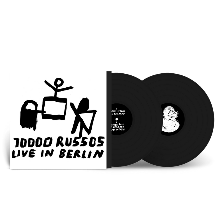 10 000 Russos / Live In Berlin 180g Double LP Black Vinyl