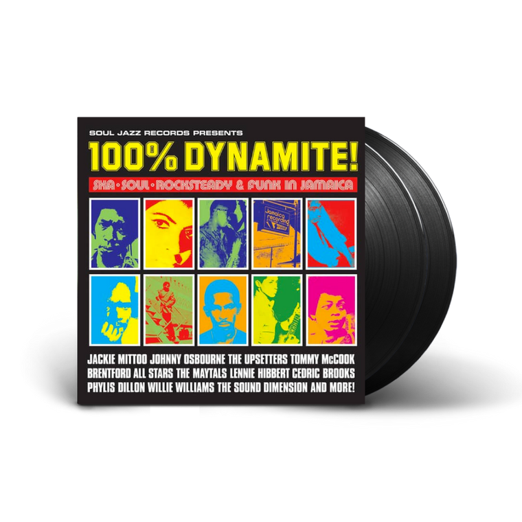 100% Dynamite: Ska, Soul, Rocksteady & Funk in Jamaica / Various 2xLP Vinyl