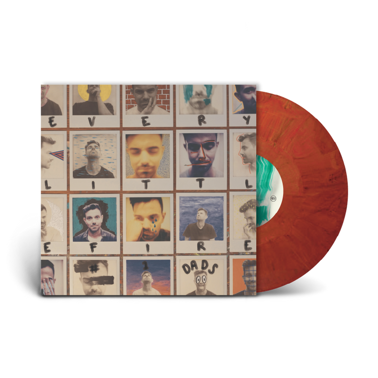 #1 Dads / Every Little Fire (LP | 2026) 12" Vinyl (First Pressing, Burnt Orange Regrind Vinyl) ***PREORDER***