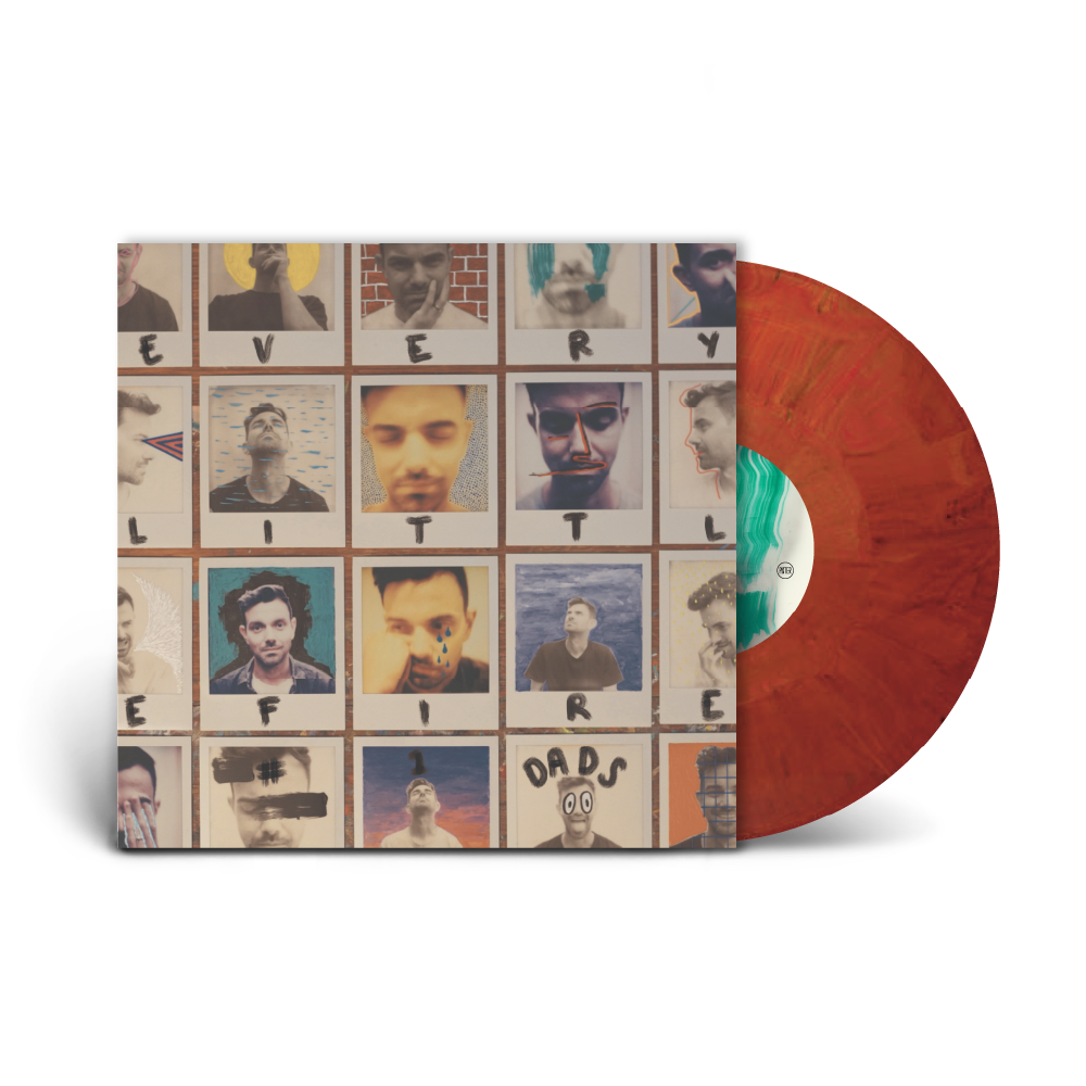 #1 Dads / Every Little Fire (LP | 2026) 12" Vinyl (First Pressing, Burnt Orange Regrind Vinyl) ***PREORDER***