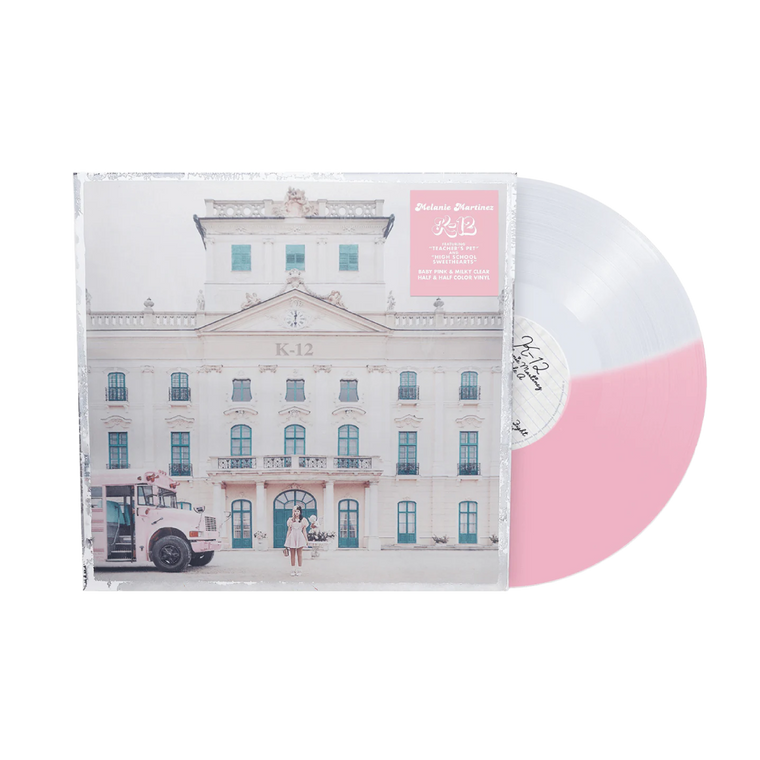 Melanie Martinez / K-12 LP Baby Pink & Milky Clear Split Vinyl