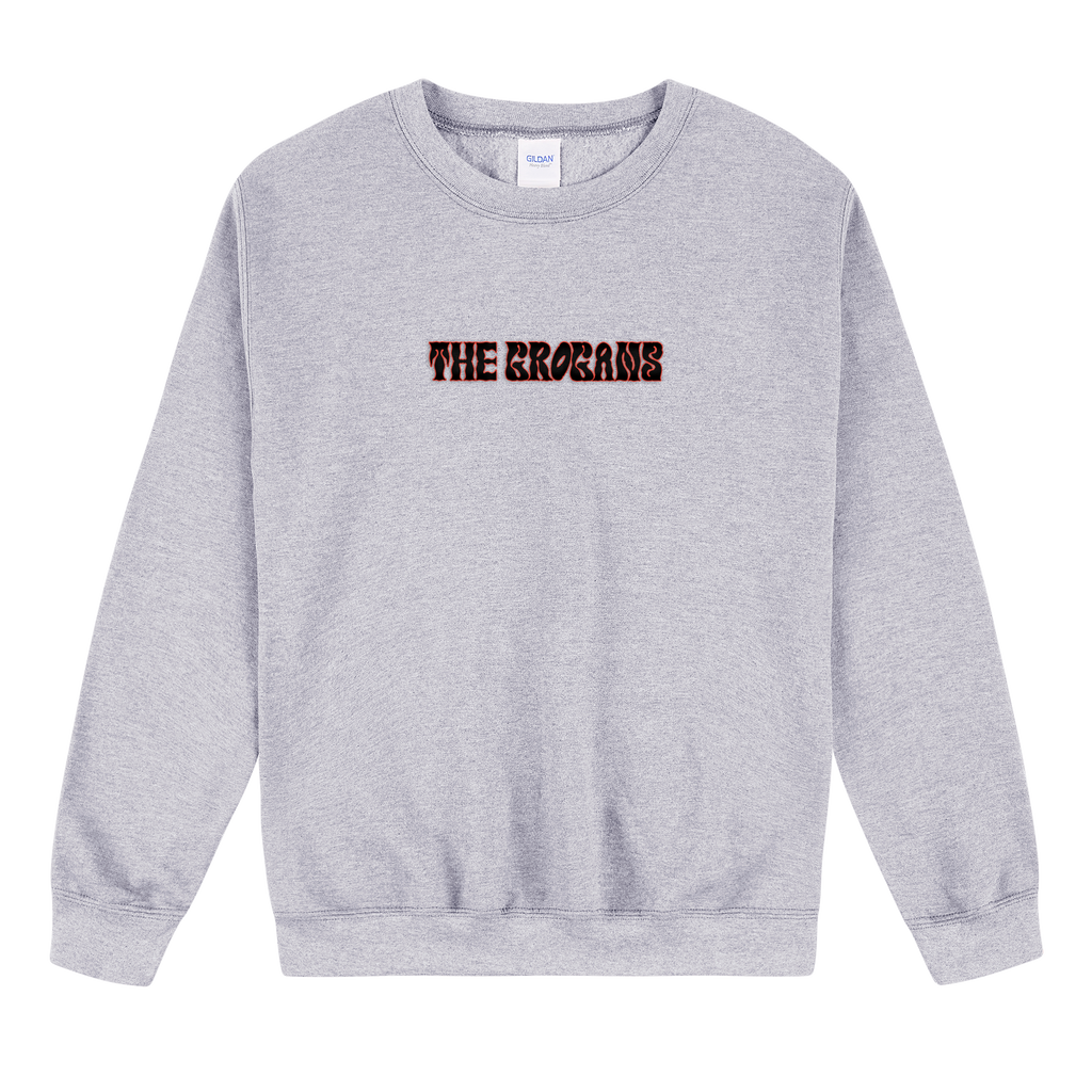 Logo Embroidery Crew (Grey)