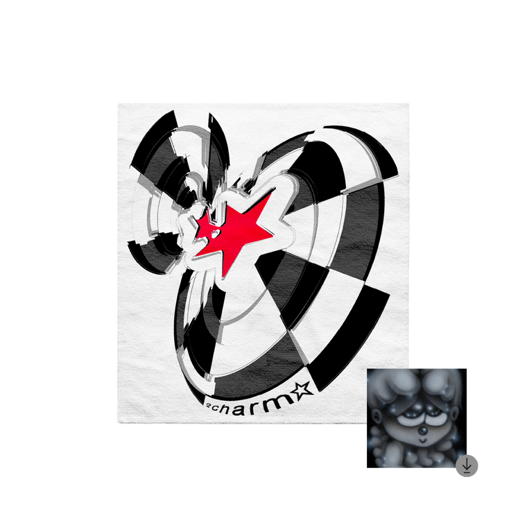 2charm / star scum rag & Digital Download ***PRE-ORDER***