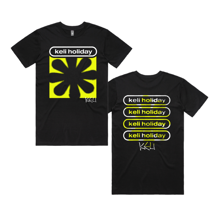 Keli Holiday / Yellow Flower T-Shirt
