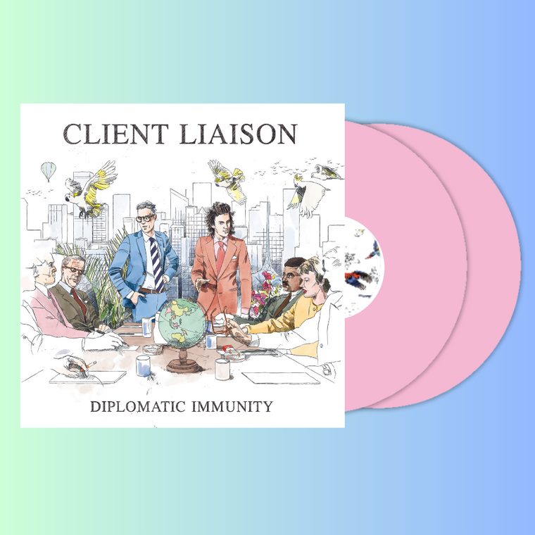 Client Liaison / Diplomatic Immunity 2xLP Baby Pink Vinyl