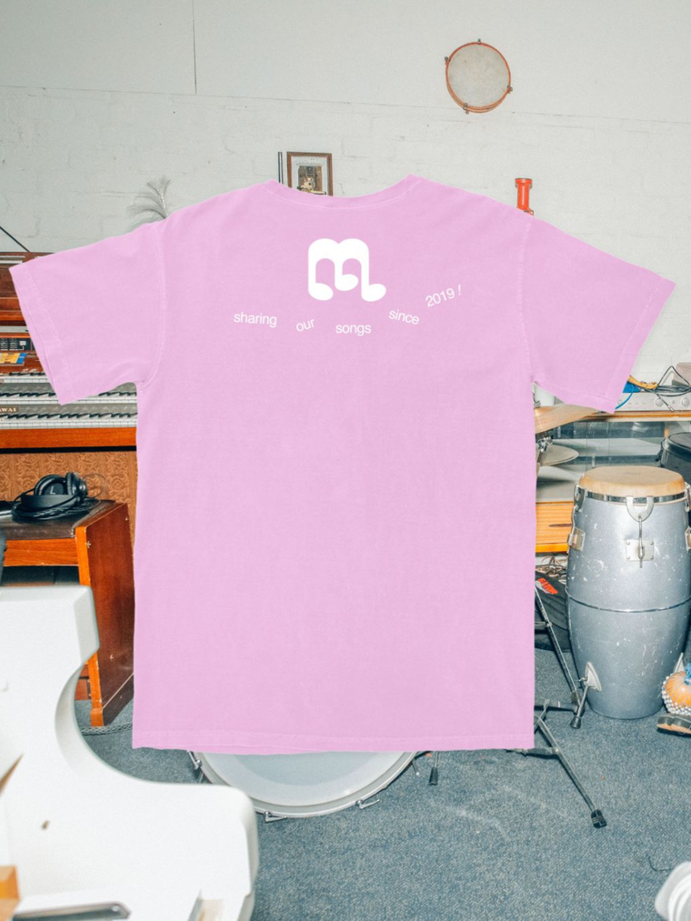 Music In Exile / 6th Birthday Pink Tee