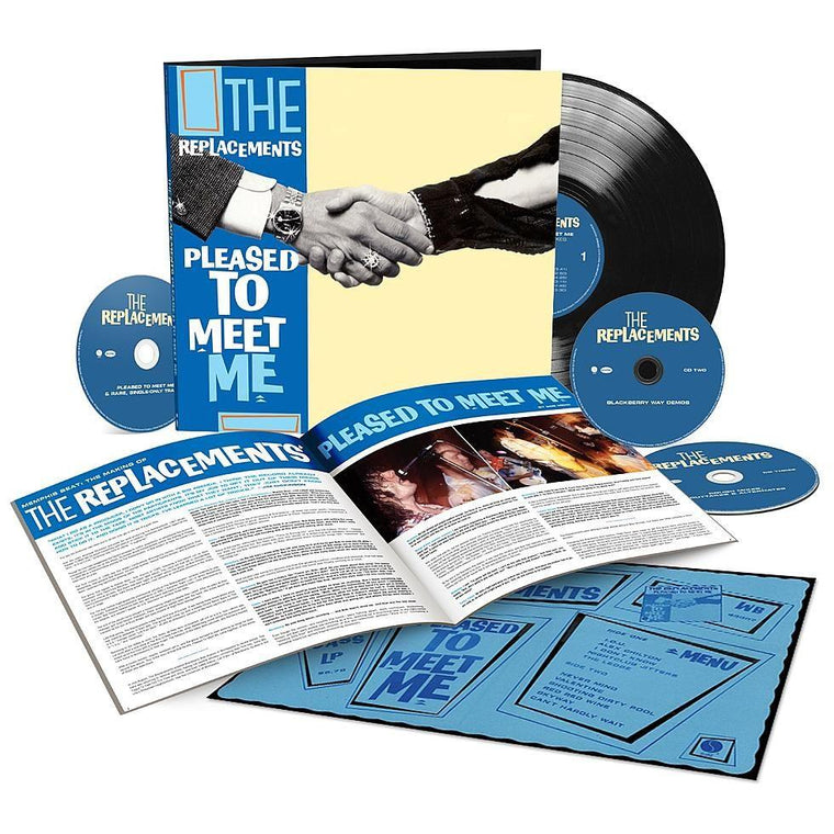 The Replacements – Pleased To Meet Me LP Vinyl + 3xCD Box Set