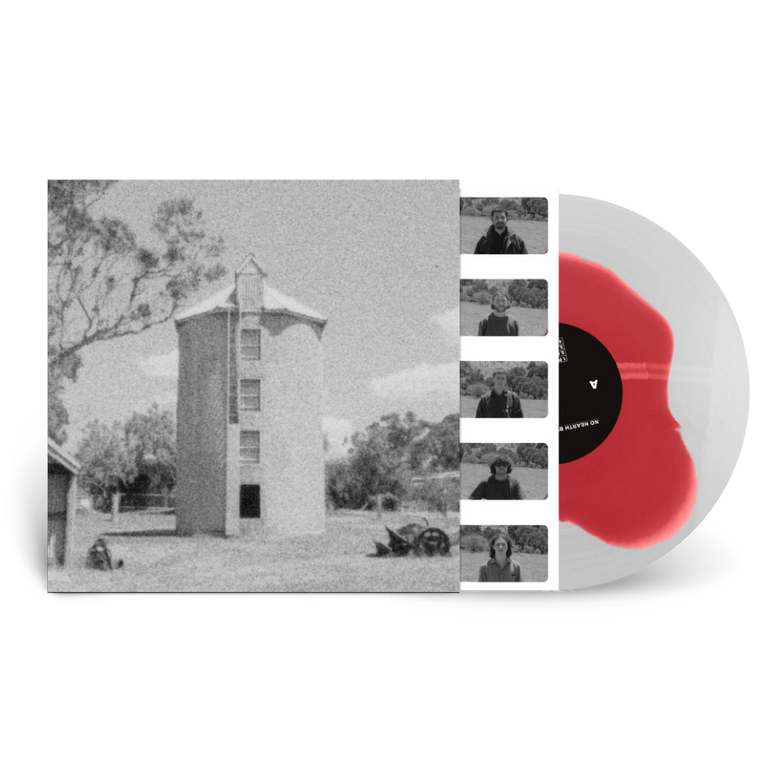 Heir Traffic / NO HEARTH LP Smoke Taint Red Wine Spill Vinyl