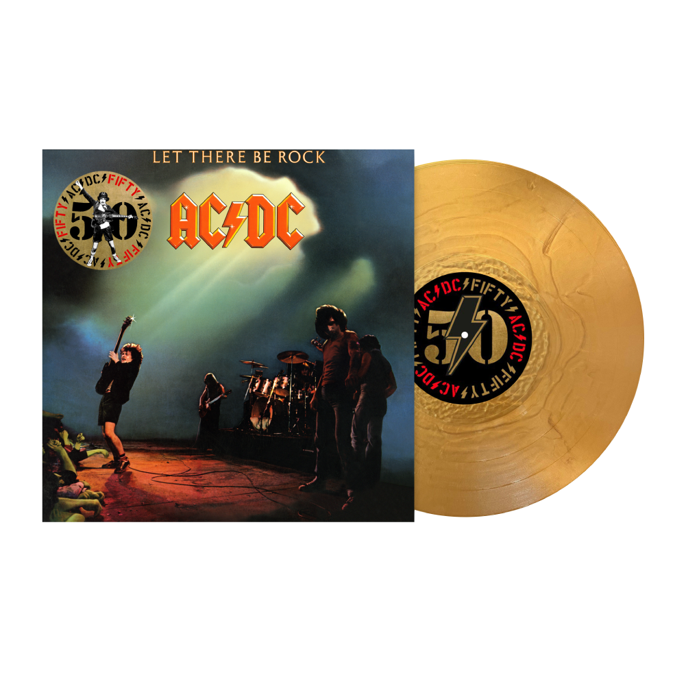 AC/DC / Let There Be Rock LP 180g Gold Nugget Vinyl