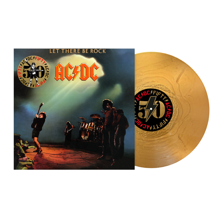 AC/DC / Let There Be Rock LP 180g Gold Nugget Vinyl  ***PRE-ORDER***