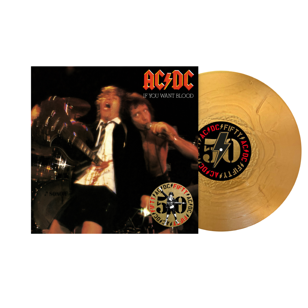 AC/DC / If You Want Blood You've Got It LP 180g Gold Nugget Vinyl