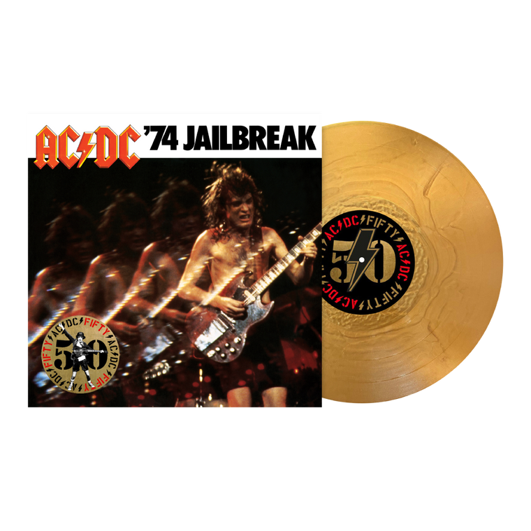 AC/DC / 74 Jailbreak LP 180g Gold Nugget Vinyl ***PRE-ORDER***