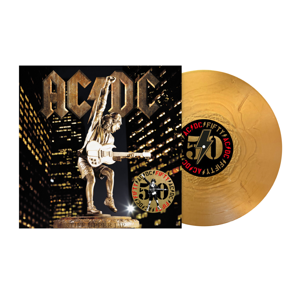 AC/DC / Stiff Upper Lip LP 180g Gold Nugget Vinyl