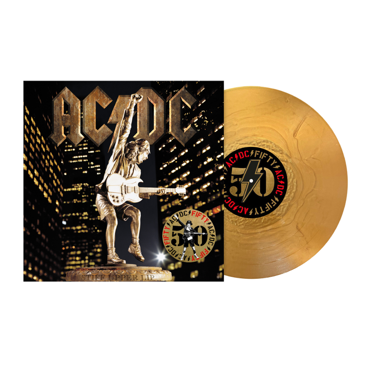 AC/DC / Stiff Upper Lip LP 180g Gold Nugget Vinyl ***PRE-ORDER***