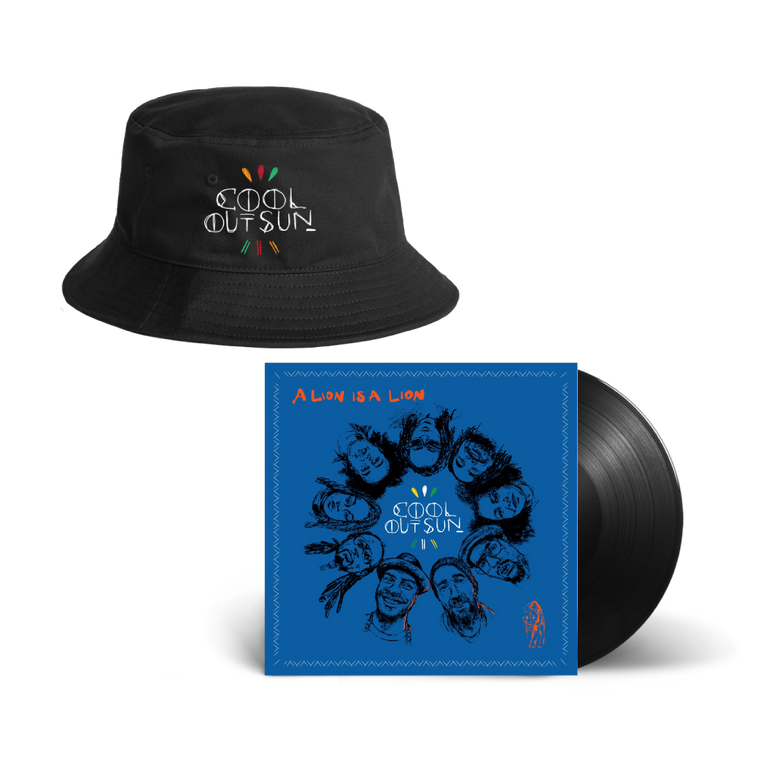 Cool Out Sun / A Lion is a Lion LP Black Vinyl & Bucket Hat Bundle ***PRE-ORDER***