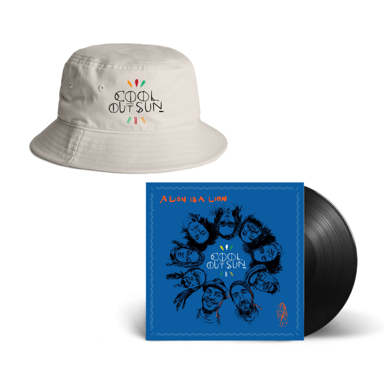 Cool Out Sun / A Lion is a Lion LP Black Vinyl & Bucket Hat Bundle ***PRE-ORDER***