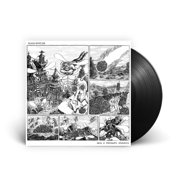 Alien Nosejob / How a Mosquito Operates LP Black Vinyl