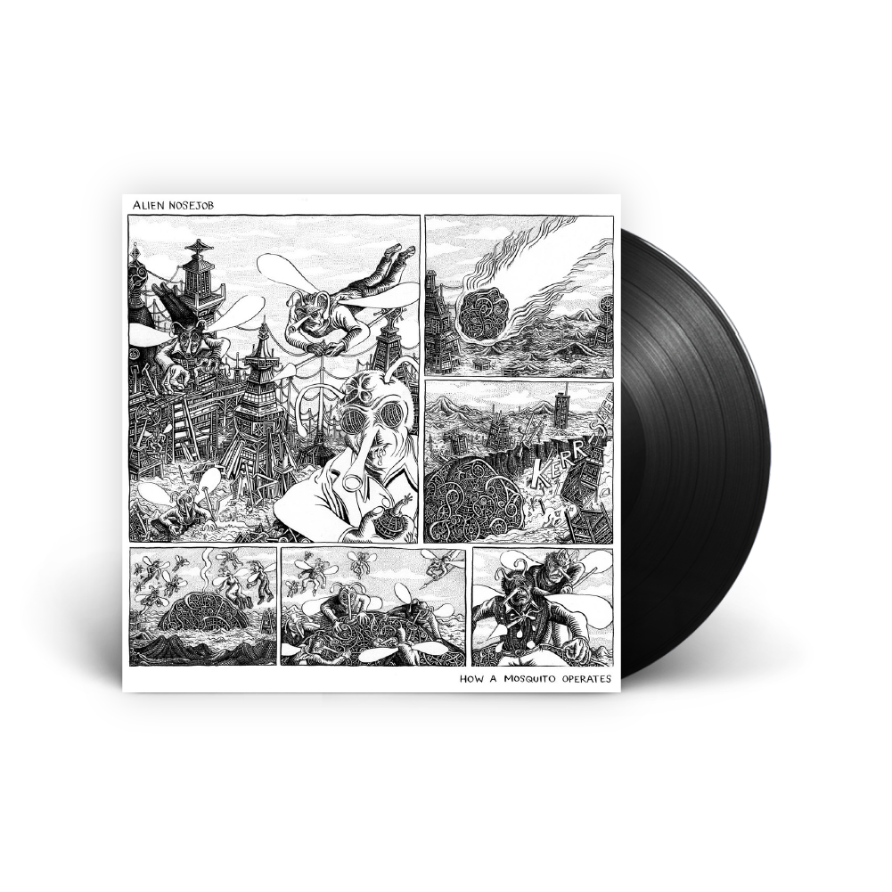 Alien Nosejob / How a Mosquito Operates LP Black Vinyl ***PRE-ORDER***