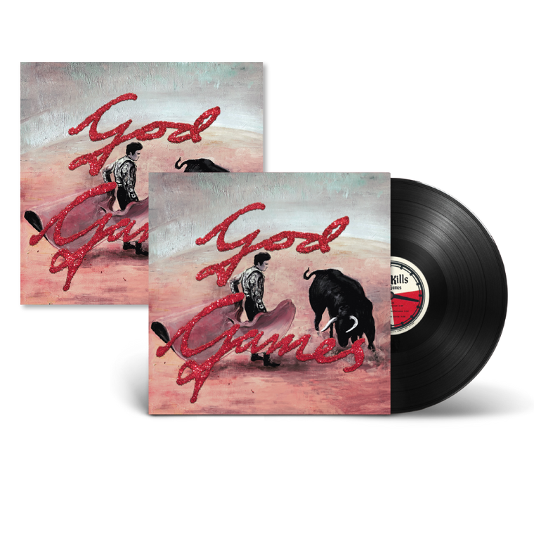 The Kills / God Games LP Standard Black Vinyl with exclusive signed print